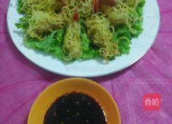 金丝凤尾虾的做法图解10