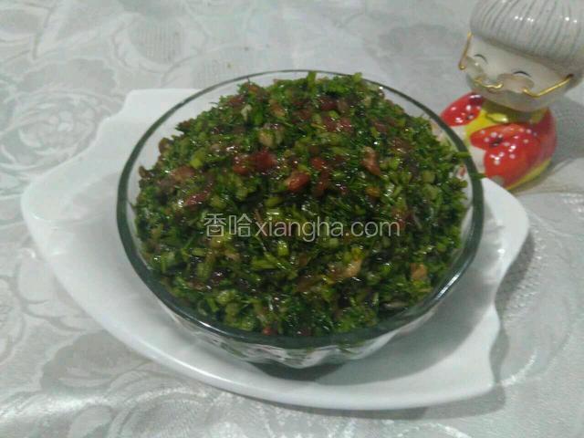 有着自然的茴香香气，不说了，赶紧包饺子去了！