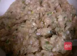 Illustration of how to make pork, cabbage and water dumplings 7