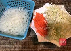 粉丝炒包菜的做法图解2