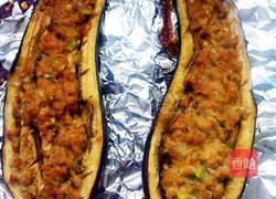 三色烤紫茄的做法图解11