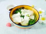 豌豆苗豆腐汤的做法[图]