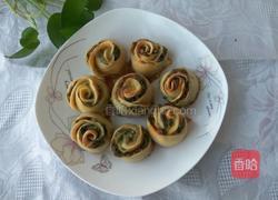 春暖花开……烤玫瑰花饺的做法图解25