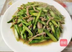芦笋炒肉丝的做法图解6