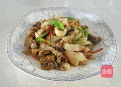 爆炒海螺片的做法图解1