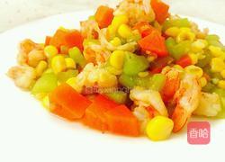 彩蔬虾仁的做法图解8