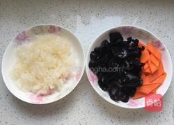 葱爆双耳的做法图解1