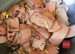 青蒜烧鸭血的做法图解4