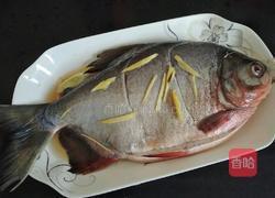 红烧鲳鱼的做法图解2