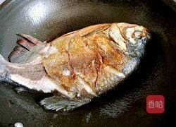 红烧鲳鱼的做法图解4