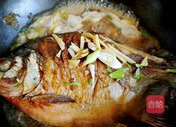红烧鲳鱼的做法图解6
