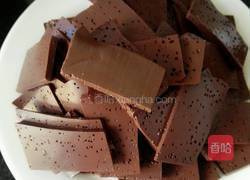 大蒜炒羊血的做法图解1