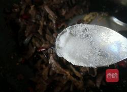 干煸辣肺丝的做法图解8