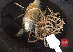 黄花菜鲫鱼汤的做法图解4