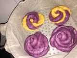 紫薯、南瓜、玫瑰花的做法[图]