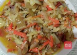 红萝卜土豆酸菜包的做法图解3