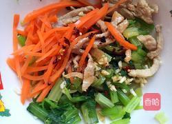 肉丝炝香芹的做法图解9