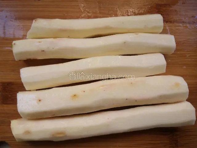 山药洗净去皮