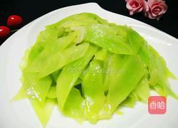 素炒莴笋的做法图解11