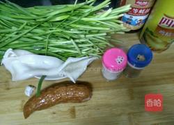 春暖花开一一炒春韭的做法图解1