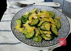 黄瓜炒蛋的做法图解10