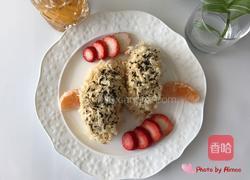 网红奶酪肉松包的做法图解5