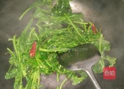 炝炒菜苔的做法图解3