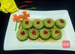 苦瓜酿肉的做法图解9