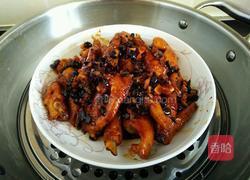 豆豉蒸鸡爪的做法图解13