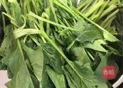 老醋菠菜的做法图解1
