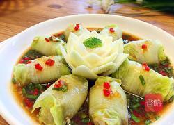 白菜肉卷的做法图解13