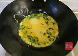 青蒜涨蛋的做法图解4