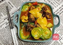 大盘鸡焖彩面的做法图解13