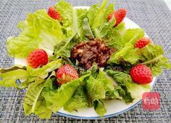 莴笋叶蘸肉酱的做法图解8