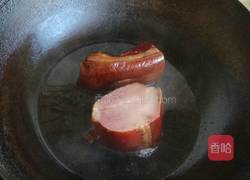 蒜薹辣炒腊肉的做法图解4