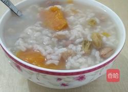 花生红薯粥的做法图解4
