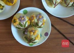 鲜花包子的做法图解8