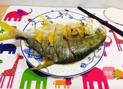 清蒸黄鲳鱼的做法图解8