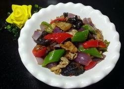 洋葱木耳炒肉