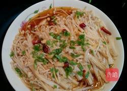 蒸金针菇的做法图解3