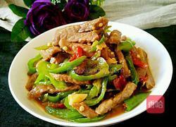 尖椒牛柳的做法图解10