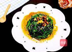 陈醋拌菠菜的做法图解11