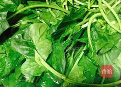 陈醋拌菠菜的做法图解3