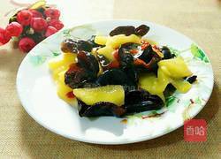 菠萝炒木耳的做法图解11