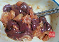 猪肝炒河粉的做法图解4