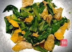 油麦菜炒鸡蛋的做法图解8