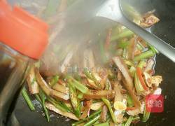 香干炒肉的做法图解12