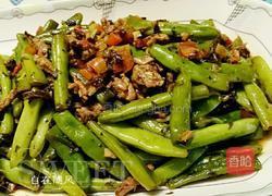 榄菜四季豆的做法图解4