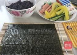 黑米包饭的做法图解1