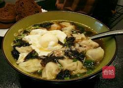 紫菜虾皮馄饨的做法图解8